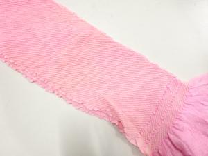 正絹　絞り　帯揚げ